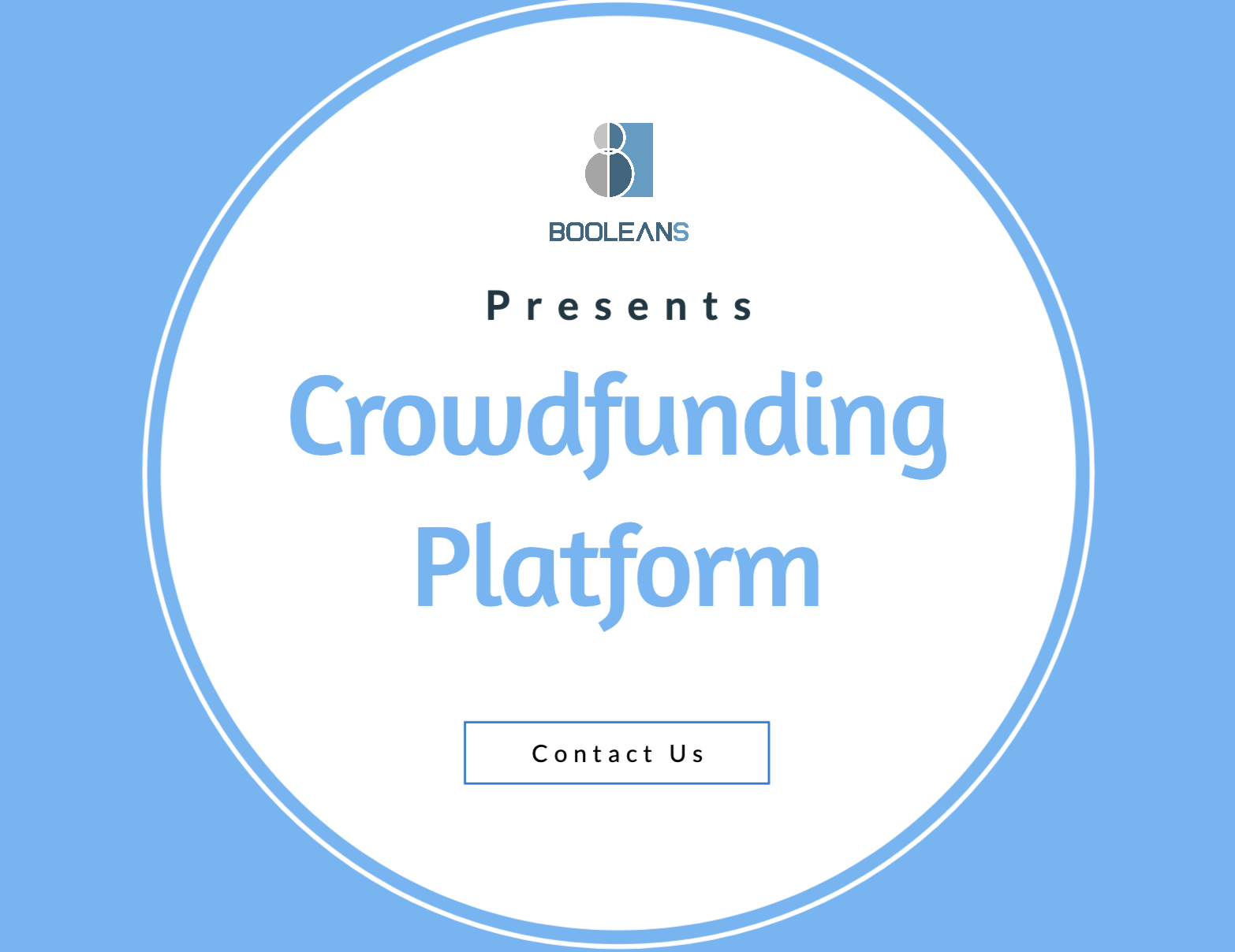 Boolean Solutions Crowdfunding Platform